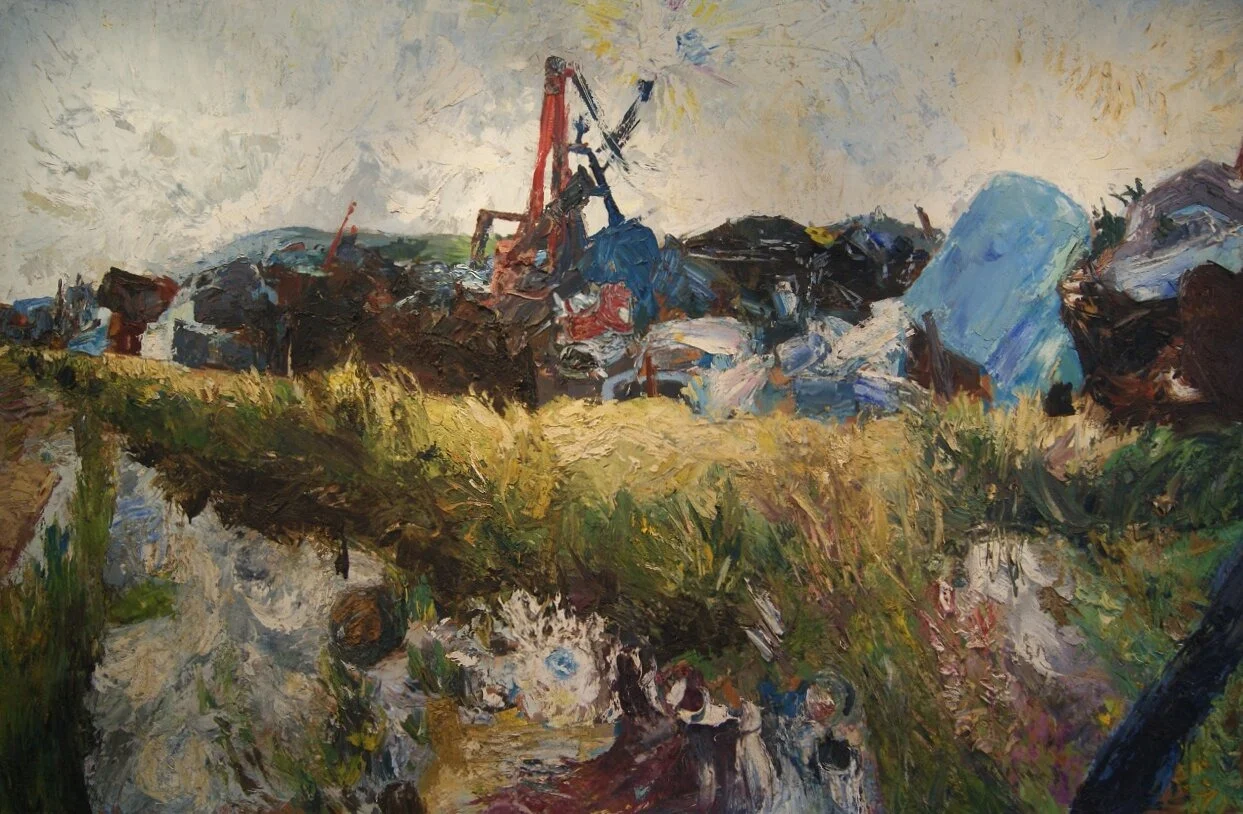 Scrapyard Trilogy no. 2, 1977, 160 x 244cm